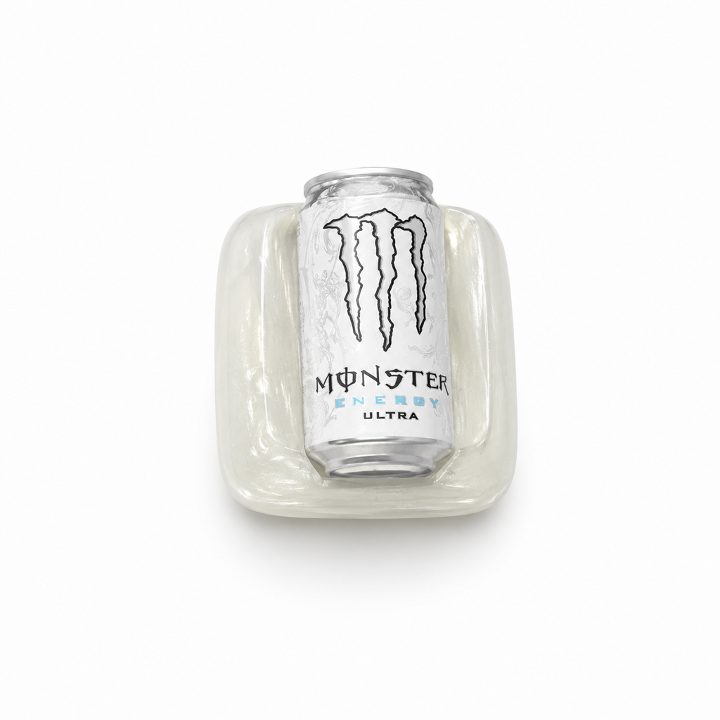 White monster cap